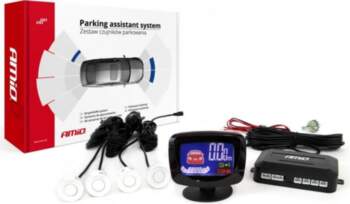Amio Parking sensor kit, reverse, led-graf