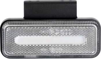 AMiO White LED rectangular marker lamp