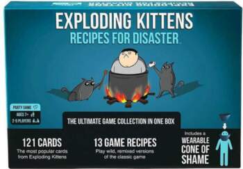 Asmodee Exploding Kittens: Receptes katastrofām