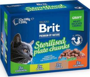 BRIT Premium Cat Sterilized Plate -