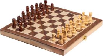 Enne Interior A chess game in
