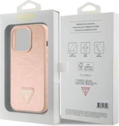 Guess Croco Triangle Logo Case for