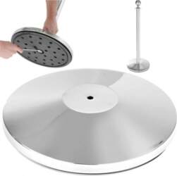 Hendi Stand base without pole, silver