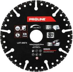 Proline Diamond cutting disc, multi-material, 125*2