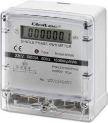 Qoltec Single-phase electronic meter | energy