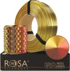 Rosa3D 3D plastic PLA three-sided gold/copper/bronze