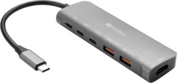Sandberg USB-C Dock HDMI + 2xUSB-A