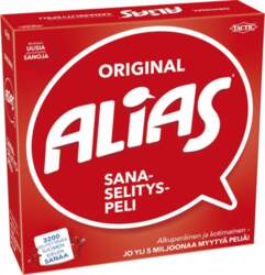 Tactic board game Alias in Finnish