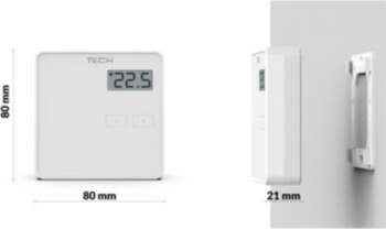 Tech ST-294V1 room controller, wired, white