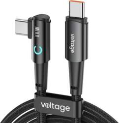 Voltage USB-C / USB-C kampinis kabelis