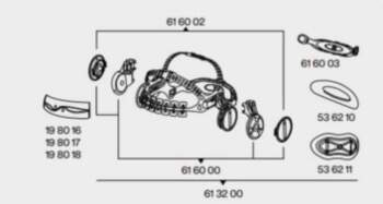 3M Adjustable helmet strap 3M G5-01