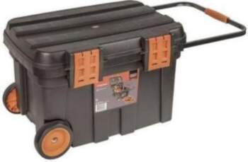 Bahco Plastic tool box on wheels