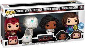 Funko POP pack 4 figures POP