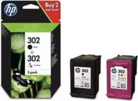 HP X4D37AE No.302 Combo 2-Pack