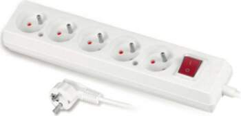 Jonex Extension cord with five-way socket