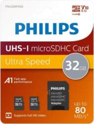 Philips MicroSDHC 2-Pack 32GB Class 10
