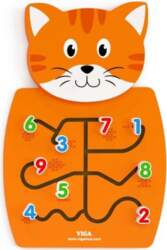 Viga Educational game wall "Cat"