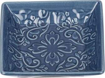 Wenko Dark Ceramic soap dish, rustic