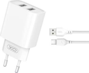 XO CE02C USB charger 2xUSB 2