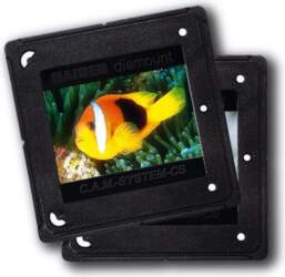 Hama frame for fixing slides CAM