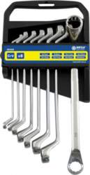 Mega Offset ring wrenches 8 pcs
