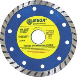 Mega segmented diamond disc 2.5x7