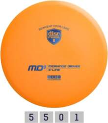 Orange Diskgolfo diskas Midrange Driver S-LINE