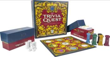 Tactic Trivia Quest board game