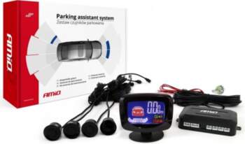 Amio Parking sensor kit, reverse, led-graf