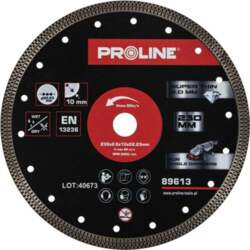 Proline Diamond cutting disc, thin, 230