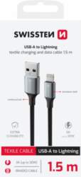 Swissten Textile II USB - Lightning