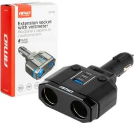 AMiO Cigarette lighter socket splitter pd30w