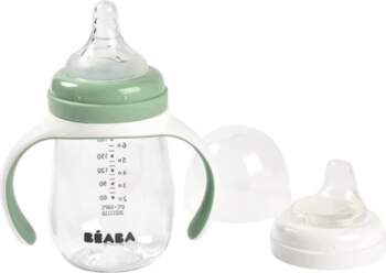 BEABA LEARNING BOTTLE-DRINKER 2IN1, 210 ML