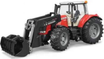 BRUDER Massey Ferguson 7624 with frontloader