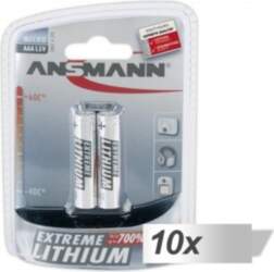 Ansmann 10x2 Ansmann Lithium Micro AAA