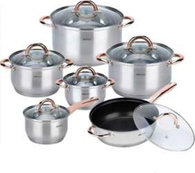 KING Hoff King Hoff Cookware Set