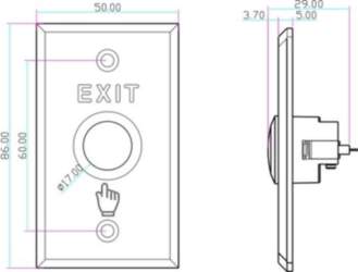 SCOT BT-1A EXIT BUTTON
