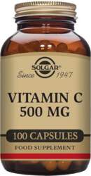 Solgar C vitamīns 500mg 100 kapsulas