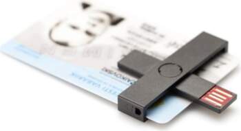 +ID Smart card reader USB (Black)