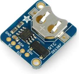 Adafruit RTC DS1307 I2C, real time