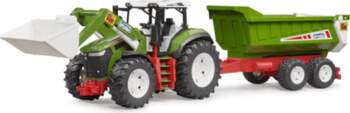 BRUDER Tractor with front loader and