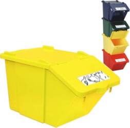 MEVA Stackable waste sorting container -