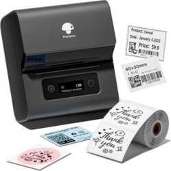Phomemo printer Termiskā etiķete Bluetooth IOS