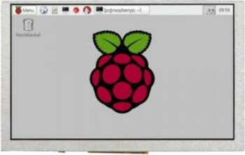 Raspberry Pi Waveshare DPI Ekranas Raspberry