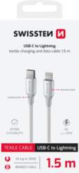 Swissten Textile II USB-C - Lightning