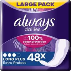 Always Dailies Extra Protect Long Plus