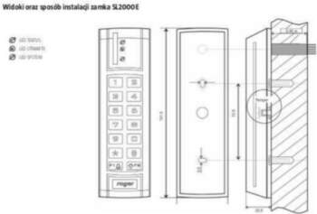 Astar CODE LOCK ROGER SL2000E