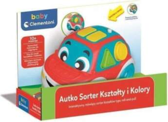Clementoni Pulling toy car interactive sorter