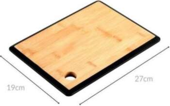 Kesper Bamboo cutting board with handle