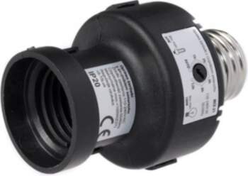 LP Light holder with twilight sensor